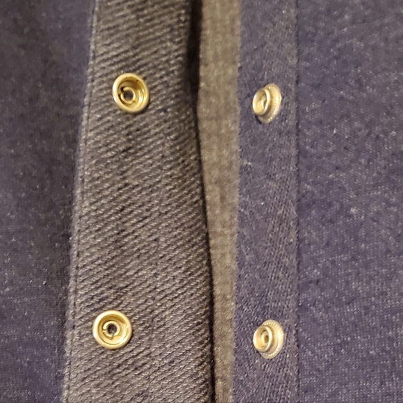 ☆HOST PICK☆  Blast Blazer sweater Blue with design size small - Picture 4 of 6